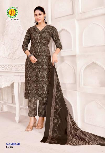 Jt namirah vol-5 cotton dress material wholesale  - wholesale export